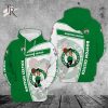 Boston Celtics Zip Hoodie 3D Basketball For Fans Nba Hoodie