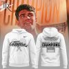 Carlos Alcaraz Champions Roland – Garros 2024 Hoodie – White