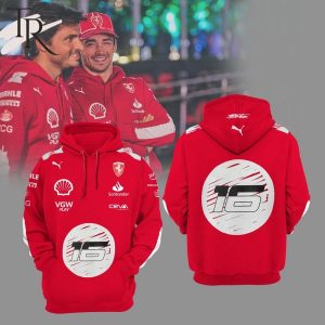 Charles Leclerc Scuderia Ferrari Formula 1 Hoodie