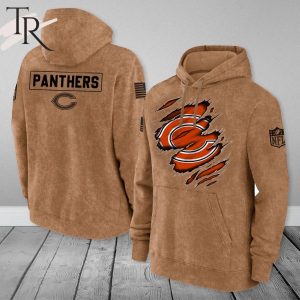 Chicago Bears NFL Salute To Service Club Pullover – Brown – Hoodie