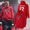 Christine Sinclair Red Canada Soccer GOAT Logo Club Hoodie