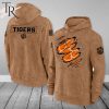 Clemson Tigers NCAA Salute To Service Club Pullover  – Brown – Hoodie