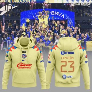 Club de Futbol America Campeon 2023 Corona Hoodie