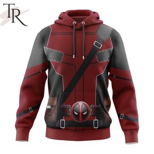 Cosplay Deadpool 3D Unisex Hoodie