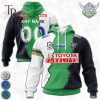 Custom Name And Number Canberra Raiders NRL 2023 Mix Jerseys Hoodie 3D