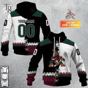 Custom Name And Number NHL Arizona Coyotes Mix Jersey 2023 Tshirt