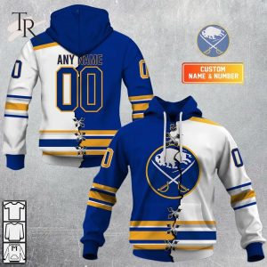 Custom Name And Number NHL Buffalo Sabres Mix Jersey 2023 Tshirt