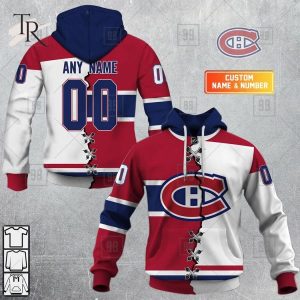 Custom Name And Number NHL Montreal Canadiens Mix Jersey 2023 Tshirt