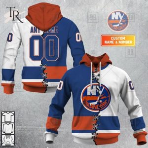 Custom Name And Number NHL New York Islanders Mix Jersey 2023 Tshirt