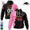 Custom Name And Number Penrith Panthers NRL 2023 Mix Jerseys Hoodie 3D