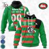 Custom Name And Number South Sydney Rabbitohs NRL 2023 Mix Jerseys Hoodie 3D