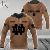 Custom Name Notre Dame Fighting Irish NCAA Salute To Service For Veterans Day Full Printed Hoodie