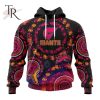 Customized AFL Greater Western Sydney Giants Special Pink Breast Cancer Design Hoodie 3D