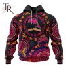 Customized NRL Dolphins Special Pink Breast Cancer Design Hoodie 3D