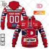 Czech Extraliga HC Dynamo Pardubice Jersey Style Hoodie