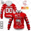 Czech Extraliga HC Olomouc Jersey Style Hoodie