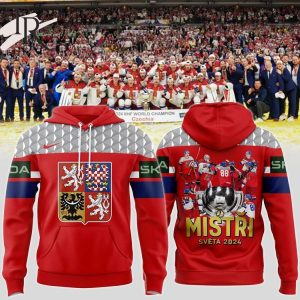 Czech Ice Hockey Association Champions Hoodie – Red