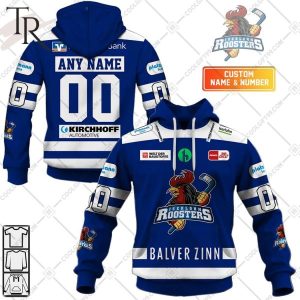 DEL Iserlohn Roosters 2324 Home Jersey Style Hoodie