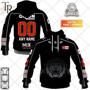 DEL Lowen Frankfurt 2324 Home Jersey Style Hoodie