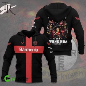 Damn Right I Am A Leverkusen Fan Win Or Lose Hoodie