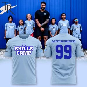 DeForest Buckner 2024 Colts Skills Camp T-Shirt