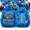 Detroit Lions 2024 Champions 3D Unisex Hoodie