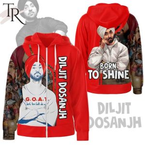 Diljit Dosanjh Born To Shine Hoodie