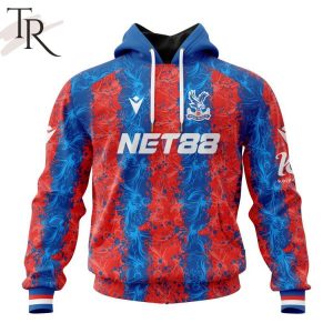 EPL Crystal Palace F.C Personalized Home Kits 2024-2025 Hoodie