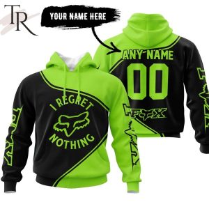 Fox Racing I Regret Nothing – Green Hoodie