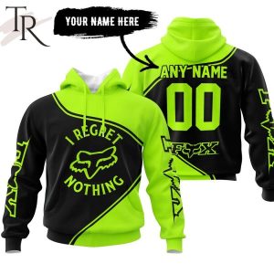 Fox Racing I Regret Nothing – Neon Hoodie