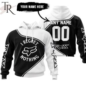 Fox Racing I Regret Nothing – White Hoodie