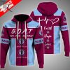 GOAT God Over All Things Aston Villa Faith Hope Love Custom Name Hoodie