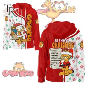 Garfield All I Want For Christmas Hoodie