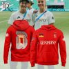 German Football 2024 Team D Olympic Hoodie – Red