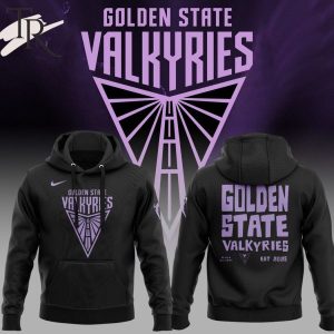 Golden State Valkyries WNBA Playa Society Est 2025 Hoodie – Black