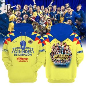 Grandes De Corazon Caliente.mx Club America Campeon Hoodie