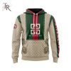 Gucci Givenchy Snake Red Green Beige Unisex Hoodie Outfit For Men Women Luxury Brand Clothing