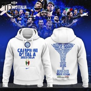 Inter Milan Campioni D’Italia 2023-2024 Hoodie