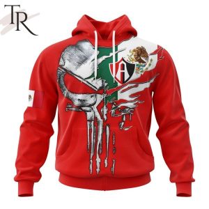 LIGA MX Atlas F.C Special Skull Design Concept Kits Hoodie