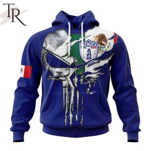 LIGA MX C.F. Pachuca Special Skull Design Concept Kits Hoodie