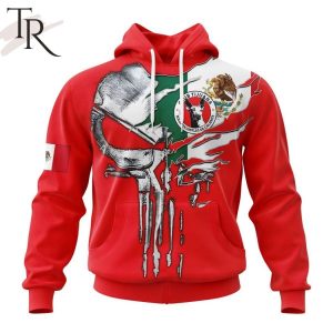 LIGA MX Club Tijuana Special Skull Design Concept Kits Hoodie