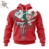 LIGA MX Deportivo Toluca Special Skull Design Concept Kits Hoodie