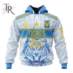 LIGA MX Tigres UANL 2023-2024 Third Aztec Design Hoodie