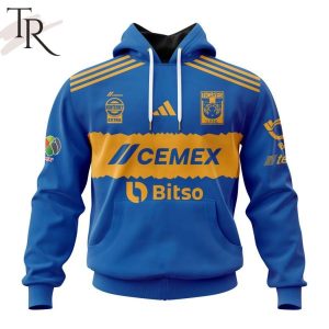 LIGA MX Tigres UANL 2025 Away Hoodie