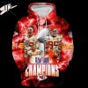 Limited Edition Super Bowl LVIII Champions Kansas City Chiefs Hoodie