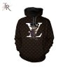 Louis Vuitton Black Songoku Hoodie Luxury Brand Clothing Clothes Outfit For Men Women Luxury Hoodie Outfit For Fall Outfit