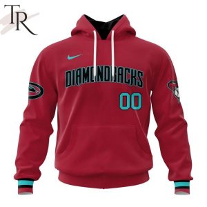 MLB Arizona Diamondbacks Personalized Alternate Kits Hoodie