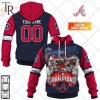 MLB Atlanta Braves National League East Champions 2023 RED Hoodie