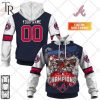 MLB Atlanta Braves National League East Champions 2023 White Hoodie