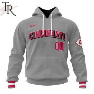 MLB Cincinnati Reds Personalized 2024 Road Kits Hoodie